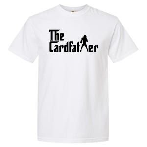 The Cardfather Funny Football Card Collector Trading Cards Garment-Dyed Heavyweight T-Shirt