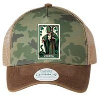 Tarot Card Funny St Patricks Day Gon Git St Patrick Legacy Tie Dye Trucker Hat