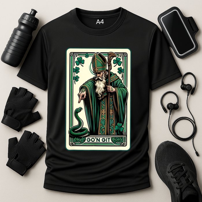 Tarot Card Funny St Patricks Day Gon Git St Patrick Performance Shirt