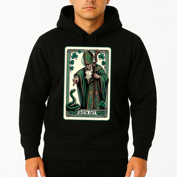 Tarot Card Funny St Patricks Day Gon Git St Patrick Hoodie