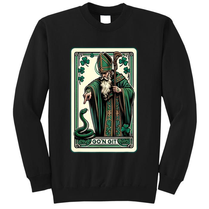 Tarot Card Funny St Patricks Day Gon Git St Patrick Sweatshirt