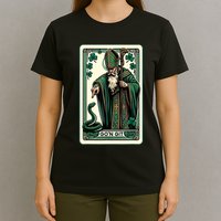Tarot Card Funny St Patricks Day Gon Git St Patrick T-Shirt