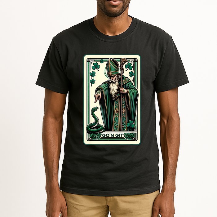 Tarot Card Funny St Patricks Day Gon Git St Patrick Tall T-Shirt