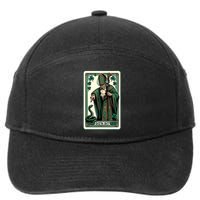 Tarot Card Funny St Patricks Day Gon Git St Patrick 7-Panel Snapback Hat