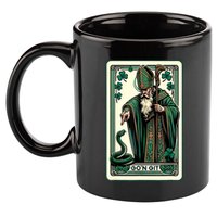 Tarot Card Funny St Patricks Day Gon Git St Patrick 11oz C Handle Ceramic Mug
