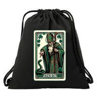 Tarot Card Funny St Patricks Day Gon Git St Patrick Drawstring Bag