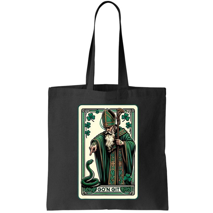 Tarot Card Funny St Patricks Day Gon Git St Patrick Bag