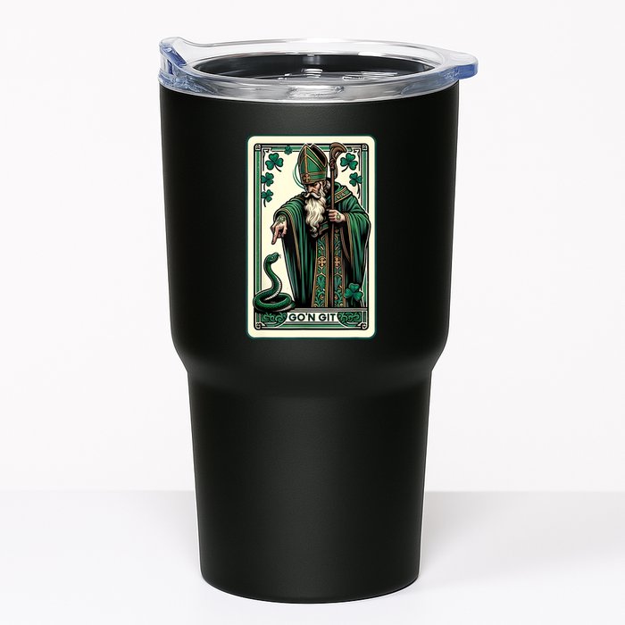 Tarot Card Funny St Patricks Day Gon Git St Patrick Tumbler