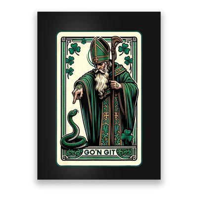 Tarot Card Funny St Patricks Day Gon Git St Patrick Poster