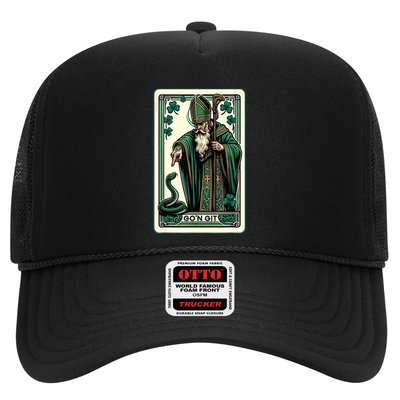Tarot Card Funny St Patricks Day Gon Git St Patrick Trucker Hat