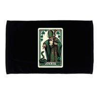 Tarot Card Funny St Patricks Day Gon Git St Patrick Microfiber Hand Towel