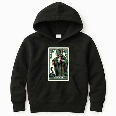 Tarot Card Funny St Patricks Day Gon Git St Patrick Kids Hoodie