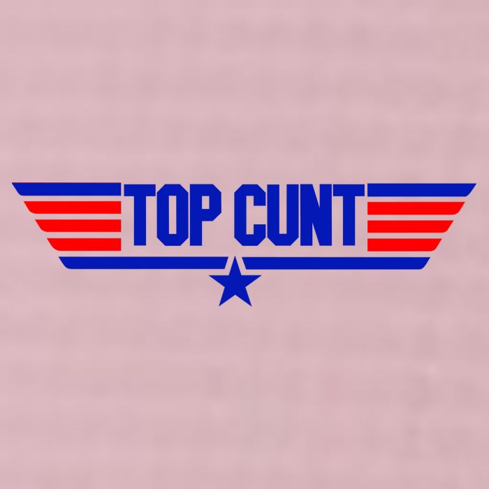 Top Cunt Funny Parody 25L Jumbo Tote