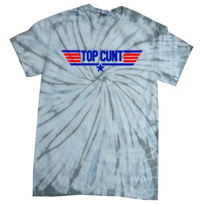 Top Cunt Funny Parody Tie-Dye T-Shirt