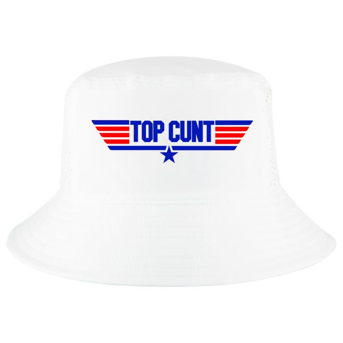 Top Cunt Funny Parody Cool Comfort Performance Bucket Hat