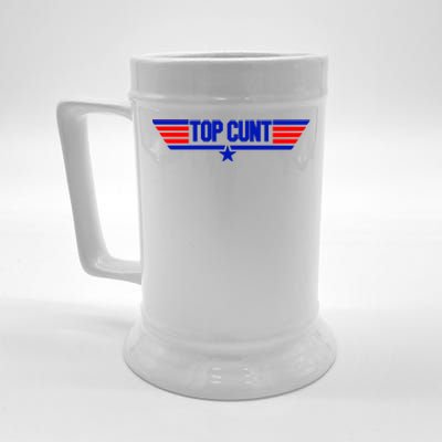 Top Cunt Funny Parody Beer Stein