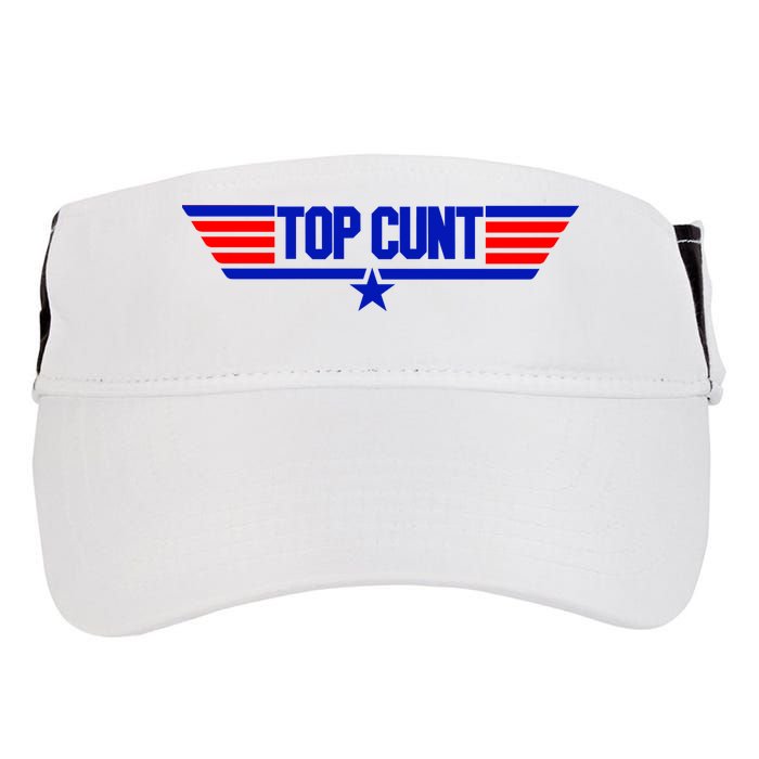 Top Cunt Funny Parody Adult Drive Performance Visor