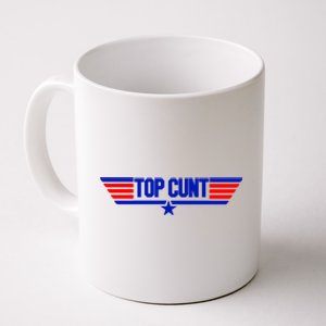 Top Cunt Funny Parody Coffee Mug