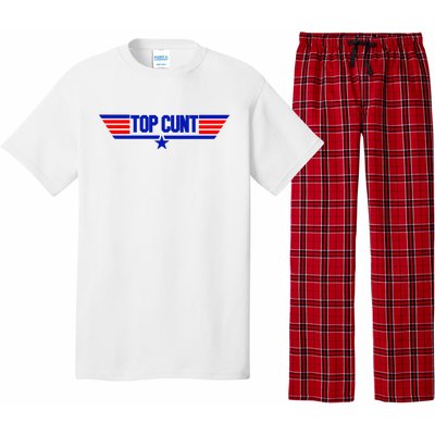 Top Cunt Funny Parody Pajama Set