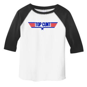 Top Cunt Funny Parody Toddler Fine Jersey T-Shirt