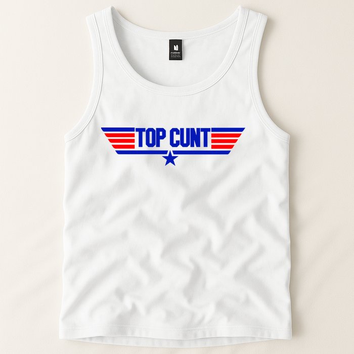 Top Cunt Funny Parody Tank Top