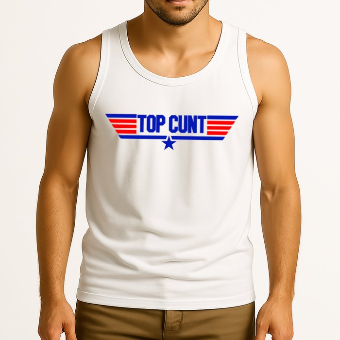 Top Cunt Funny Parody Tank Top