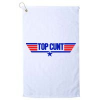 Top Cunt Funny Parody Golf Towel