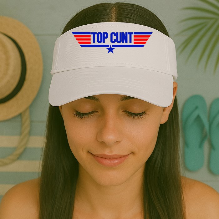 Top Cunt Funny Parody Visor