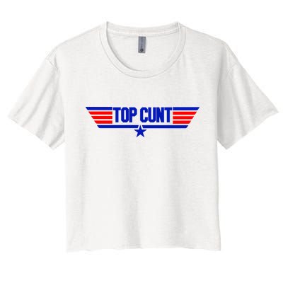 Top Cunt Funny Parody Crop Top