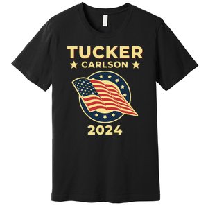 Tucker Carlson For President 2024 Premium T-Shirt