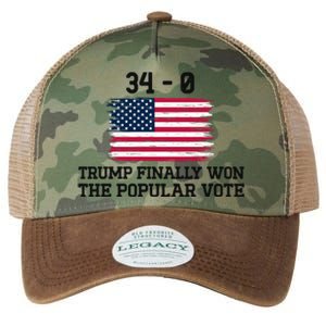 Trump Convicted Felon 34 More Reasons To Vote For Trump Gift Legacy Tie Dye Trucker Hat