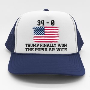 Trump Convicted Felon 34 More Reasons To Vote For Trump Gift Trucker Hat