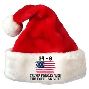 Trump Convicted Felon 34 More Reasons To Vote For Trump Gift Premium Christmas Santa Hat