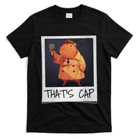 ThatS Cap – Funny Detective Capybara Pointing Meme T-Shirt
