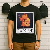 ThatS Cap – Funny Detective Capybara Pointing Meme T-Shirt