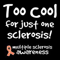 Too Cool For Just One Sclerosis Multiple Sclerosis Awareness Impact Tech Backpack