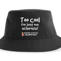 Too Cool For Just One Sclerosis Multiple Sclerosis Awareness Sustainable Bucket Hat