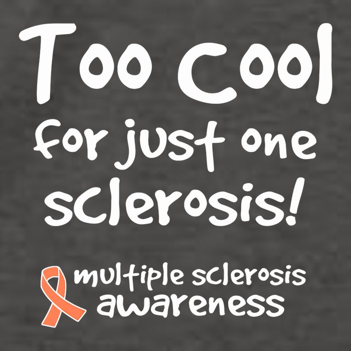 Too Cool For Just One Sclerosis Multiple Sclerosis Awareness Vector Backpack