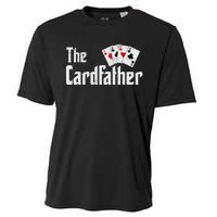 The Card Father Poker Game Cards Playing Dad FatherS Dad Cooling Performance Crew T-Shirt