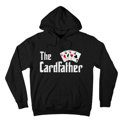 The Card Father Poker Game Cards Playing Dad FatherS Dad Hoodie