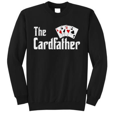 The Card Father Poker Game Cards Playing Dad FatherS Dad Sweatshirt