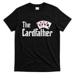 The Card Father Poker Game Cards Playing Dad FatherS Dad T-Shirt