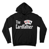 The Card Father Poker Game Cards Playing Dad FatherS Dad Tall Hoodie