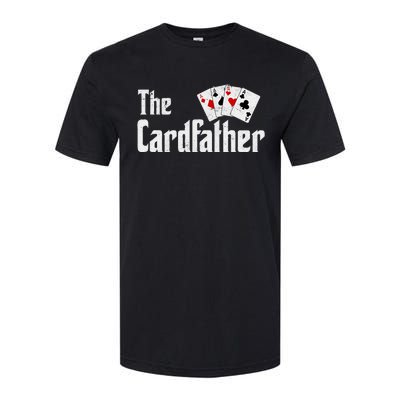 The Card Father Poker Game Cards Playing Dad FatherS Dad Softstyle CVC T-Shirt