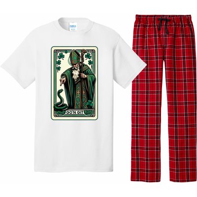 Tarot Card Funny St Patricks Day GoN Git St Patrick Pajama Set