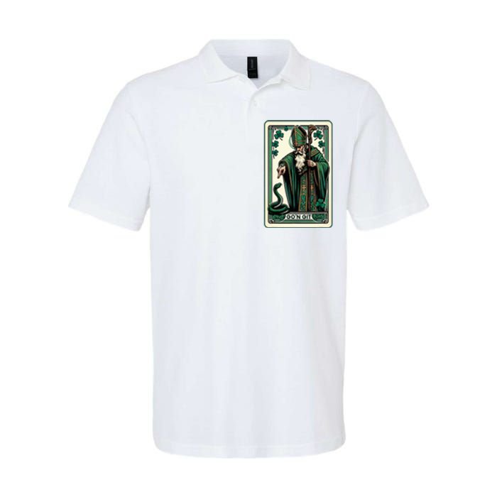 Tarot Card Funny St Patricks Day GoN Git St Patrick Softstyle Adult Sport Polo