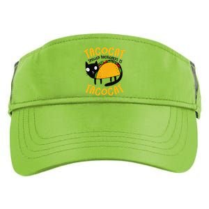 Taco Cat Funny I Love Tacos Adult Drive Performance Visor