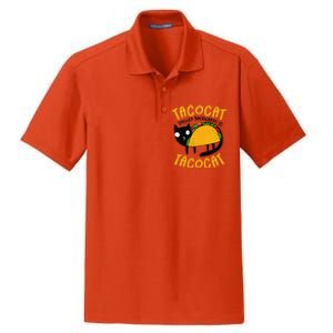 Taco Cat Funny I Love Tacos Dry Zone Grid Polo