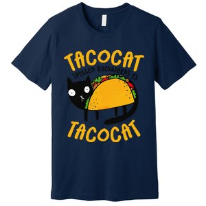 Taco Cat Funny I Love Tacos Premium T-Shirt