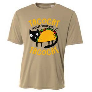 Taco Cat Funny I Love Tacos Cooling Performance Crew T-Shirt